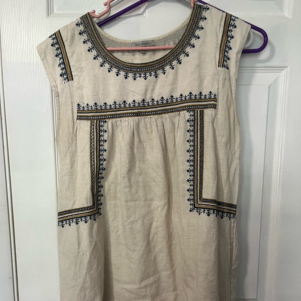 Boho shift dress